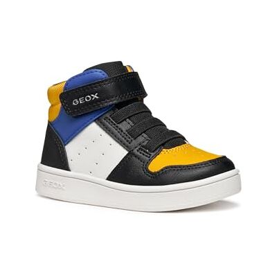 Geox B ECLYPER Pojksneakers, svart/DK gul, 26 EU, Svart Dk Gul, 26 EU Geox B ECLYPER Pojksneakers, svart/DK gul, 26 EU, Svart Dk Gul, 26 EU