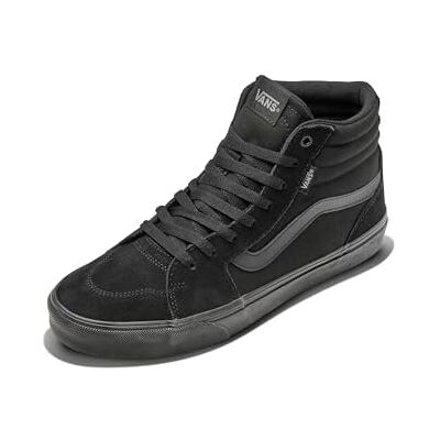 Vans Filmore Hi sneakers för män, Mocka canvas svart svart, 48 EU Vans Filmore Hi sneakers för män, Mocka canvas svart svart, 48 EU