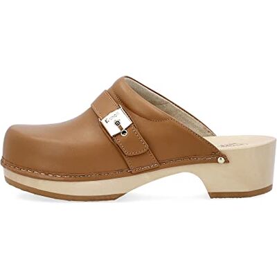Scholl Dam Pescura Clog 50 sandal, Naturliga, 38 EU Scholl Dam Pescura Clog 50 sandal, Naturliga, 38 EU