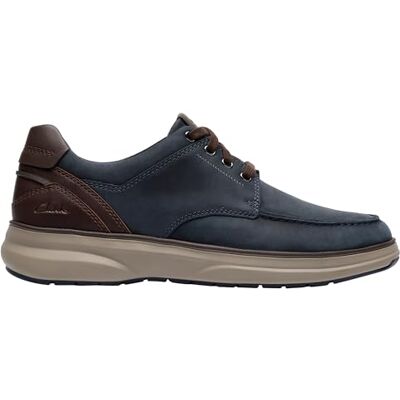 Clarks Mullan Moc Mens Navy Leather, 12 Clarks Mullan Moc Mens Navy Leather, 12