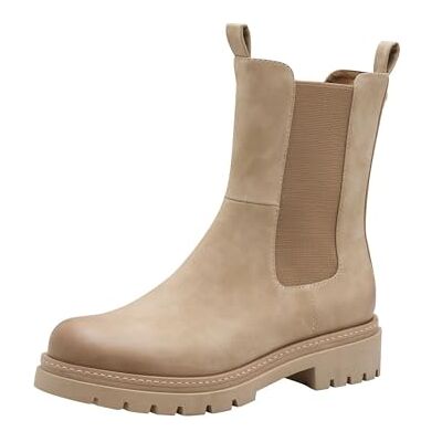 MARCO TOZZI dam Chelsea 2-25436-45 modestövlar, beige, 39 EU, Beige, 39 EU MARCO TOZZI dam Chelsea 2-25436-45 modestövlar, beige, 39 EU, Beige, 39 EU