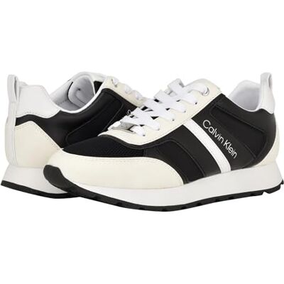 Calvin Carlla Sneaker för kvinnor, Vit/Svart Multi 145, 36 EU Calvin Carlla Sneaker för kvinnor, Vit/Svart Multi 145, 36 EU