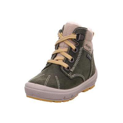Superfit Pojkar Groovy varma fodrade Gore-tex snöstövlar, Grön beige 7000, 21 EU Superfit Pojkar Groovy varma fodrade Gore-tex snöstövlar, Grön beige 7000, 21 EU