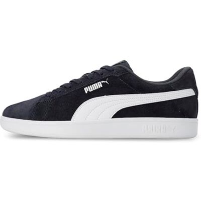 PUMA Smash 3.0 unisex vuxen Sneaker , Parisian Night- White- Silver, 46 PUMA Smash 3.0 unisex vuxen Sneaker , Parisian Night- White- Silver, 46