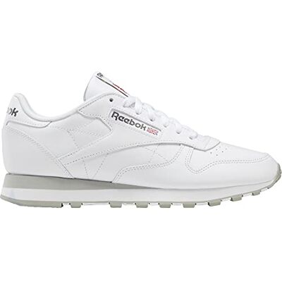 Reebok Klassiska läderskor för män, Ftwr vit ren grå 3 ren grå 7, 17 UK Reebok Klassiska läderskor för män, Ftwr vit ren grå 3 ren grå 7, 17 UK
