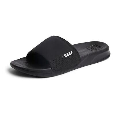 REEF One Slide-sandal för män, Svart, 37.5 EU REEF One Slide-sandal för män, Svart, 37.5 EU