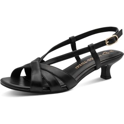 MARCO TOZZI dam 2–28288-46 sandaler, svart, 36 EU MARCO TOZZI dam 2–28288-46 sandaler, svart, 36 EU