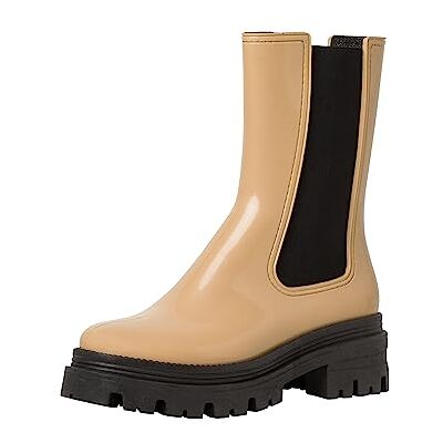 Tamaris damplatåstövlar, damstövletter, utbytbar fotbädd, Kamel, 38 EU Tamaris damplatåstövlar, damstövletter, utbytbar fotbädd, Kamel, 38 EU