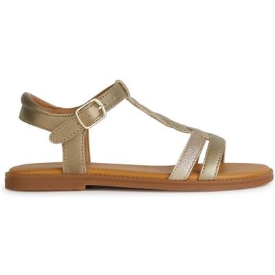 Geox Girl Karly Sandal, Platina, 8 Toddler Geox Girl Karly Sandal, Platina, 8 Toddler