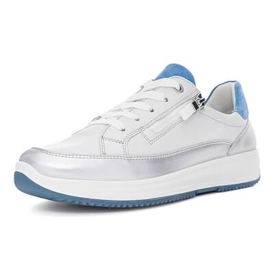 ARA Osaka sneakers för kvinnor, Silver Nebbia azzuro, 36 EU bred ARA Osaka sneakers för kvinnor, Silver Nebbia azzuro, 36 EU bred