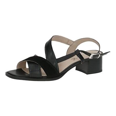 CAPRICE Damer 9-28204-42 sandal med klack, Svart kam, 40 EU CAPRICE Damer 9-28204-42 sandal med klack, Svart kam, 40 EU