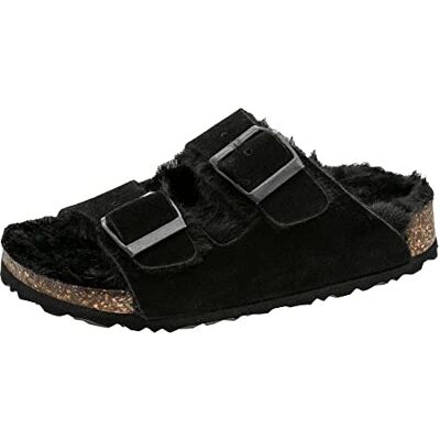 Fischer Markenschuh Fischer märkessko unisex – barn, pojkar, flickor, sandaletter, varmfodrade, Svart 222, 36 EU Fischer Markenschuh Fischer märkessko unisex – barn, pojkar, flickor, sandaletter, varmfodrade, Svart 222, 36 EU