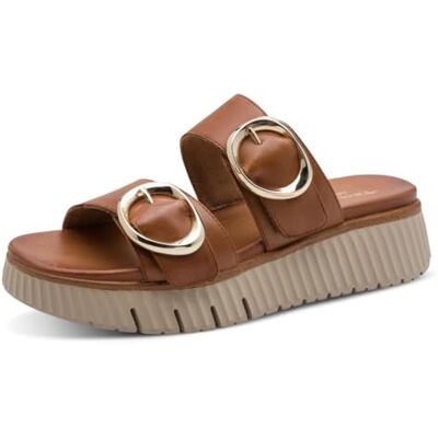 Tamaris dam Comfort Damen Wedge/Plat Mule MultiadjustablePlattform Tamaris dam Comfort Damen Wedge/Plat Mule MultiadjustablePlattform