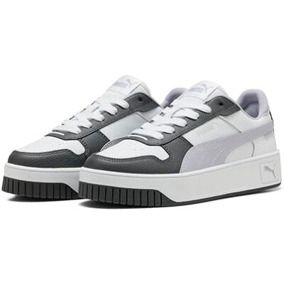 PUMA Carina Street Jr, sneakers för flickor, Vit Lilac Crush Dusky Grey, 35.5 EU PUMA Carina Street Jr, sneakers för flickor, Vit Lilac Crush Dusky Grey, 35.5 EU