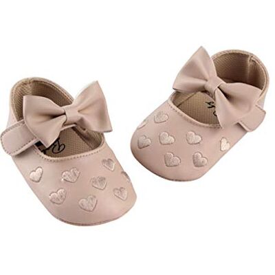 DEBAIJIA Baby-flicka skor plattform, Hs01 beige, 18 EU DEBAIJIA Baby-flicka skor plattform, Hs01 beige, 18 EU