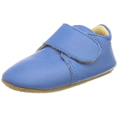 DMLNG Däumling Unisex baby Lissi tofflor, Ekologisk Nappa Lake, 17 EU DMLNG Däumling Unisex baby Lissi tofflor, Ekologisk Nappa Lake, 17 EU