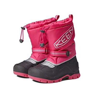 KEEN Unisex barn snö-troll vattentät stövel, Fuchsia lila silver, 12 UK Child KEEN Unisex barn snö-troll vattentät stövel, Fuchsia lila silver, 12 UK Child