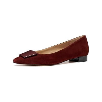 Geox Damer D GISELDA15 platt balett, brun, 38,5 EU, BRUN, 38.5 EU Geox Damer D GISELDA15 platt balett, brun, 38,5 EU, BRUN, 38.5 EU