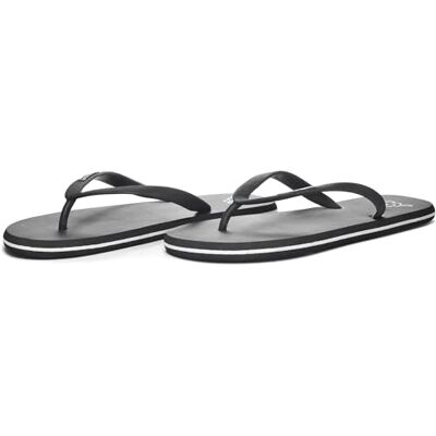 Kappa Moker-logotyp, flip flops för män, Svartvit, 42 EU Kappa Moker-logotyp, flip flops för män, Svartvit, 42 EU