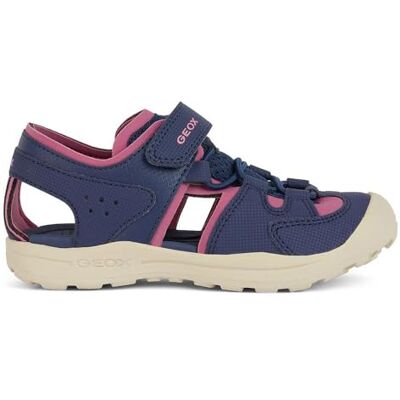 Geox dam J Vaniett Girl B sandal, Marinblå fuchsia, 38 EU Geox dam J Vaniett Girl B sandal, Marinblå fuchsia, 38 EU