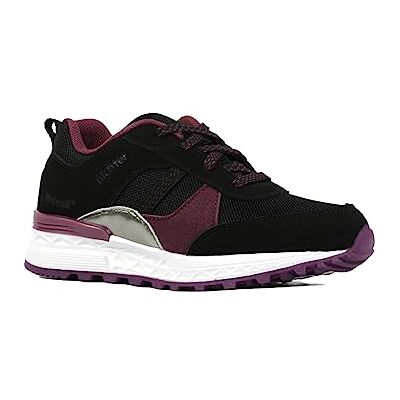 Richter Kinderschuhe Girl's Future2 Sneaker, Svart Oldsilver Uva, 40 EU Richter Kinderschuhe Girl's Future2 Sneaker, Svart Oldsilver Uva, 40 EU