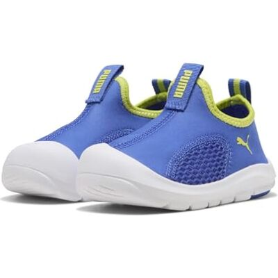 PUMA Unisex Baby Fun Racer Water Sandal INF Slide, Royal Safire-Lime Smash, 5 UK barn, Royal Sapphire Lime Smash, 22 EU PUMA Unisex Baby Fun Racer Water Sandal INF Slide, Royal Safire-Lime Smash, 5 UK barn, Royal Sapphire Lime Smash, 22 EU