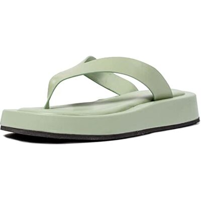 L37 HANDMADE SHOES L37 Handgjorda skor damer Pump Up The Jam Sandal, Grön, 38 EU L37 HANDMADE SHOES L37 Handgjorda skor damer Pump Up The Jam Sandal, Grön, 38 EU