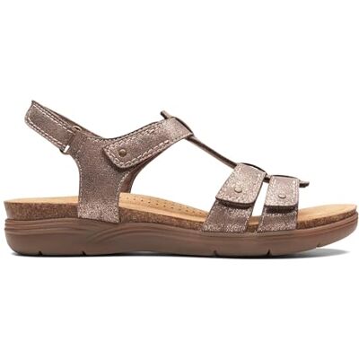 Clarks Damer April Cove Sport Sandal, Brons Metallic, 35,5 EU, Bronsmetallisk, 35.5 EU Clarks Damer April Cove Sport Sandal, Brons Metallic, 35,5 EU, Bronsmetallisk, 35.5 EU