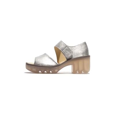Fly London Taar558fly Sandal för kvinnor, Silverton, 39 EU Fly London Taar558fly Sandal för kvinnor, Silverton, 39 EU