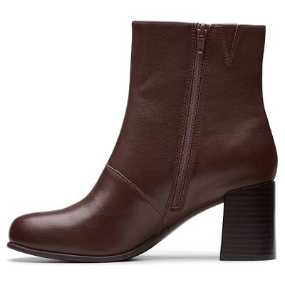 Clarks Keirsta Faye Womens Brown Leather, 4 Clarks Keirsta Faye Womens Brown Leather, 4