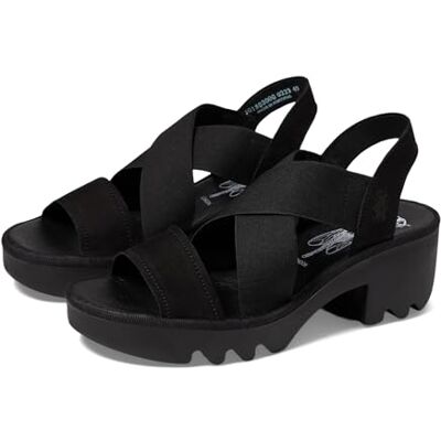 Fly London Taji502fly Sandal för kvinnor, Svart, 7 Fly London Taji502fly Sandal för kvinnor, Svart, 7