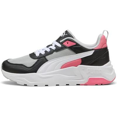 PUMA Unisex Trinity 2 LT sneakers, cool ljusgrå vit svart-magisk ros, 38 EU, Cool ljusgrå vit svart magisk ros, 46 EU PUMA Unisex Trinity 2 LT sneakers, cool ljusgrå vit svart-magisk ros, 38 EU, Cool ljusgrå vit svart magisk ros, 46 EU