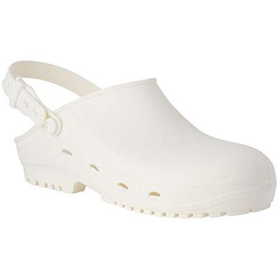 REPOSA Unisex Max Clog, Vitt, 34.5 EU REPOSA Unisex Max Clog, Vitt, 34.5 EU