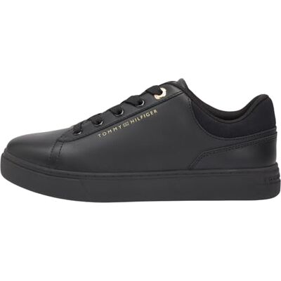 Tommy Hilfiger dam vardaglig kupsula sneaker FW0FW09020 låg topp, svart (svart), 40, Svart, 40 EU Tommy Hilfiger dam vardaglig kupsula sneaker FW0FW09020 låg topp, svart (svart), 40, Svart, 40 EU