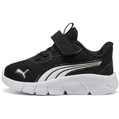 PUMA Unisex Baby Flexfocus Modern Ac+ Inf Sneaker, svart Vit, 9 UK PUMA Unisex Baby Flexfocus Modern Ac+ Inf Sneaker, svart Vit, 9 UK