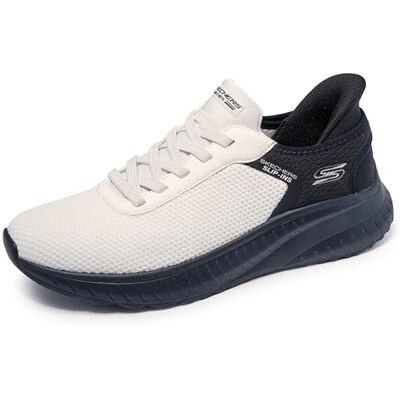 Skechers Herr handsfree Slip-ins Squad Chaos Balanserad kant, Svart vit, 43 EU Skechers Herr handsfree Slip-ins Squad Chaos Balanserad kant, Svart vit, 43 EU