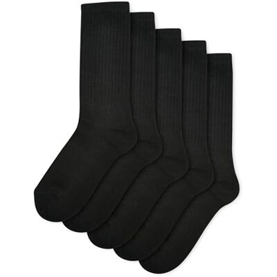 Urban Classics Sport Barn 5-Pack Socker - Svart Urban Classics Sport Barn 5-Pack Socker - Svart