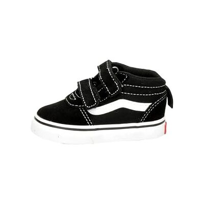 Vans Ward Mid V, Sneaker Unisex barn, Suede Canvas Black White, 21.5 EU Vans Ward Mid V, Sneaker Unisex barn, Suede Canvas Black White, 21.5 EU
