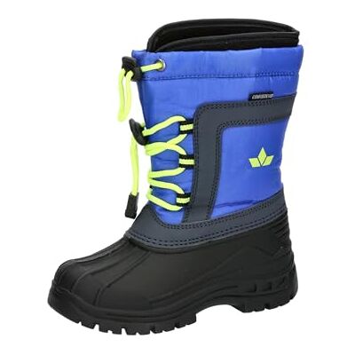Lico Willi snöstövlar, blå/citron 37 EU Lico Willi snöstövlar, blå/citron 37 EU