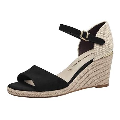 Tamaris dam 1-28387-42 slingsandal, svart, 40 EU Tamaris dam 1-28387-42 slingsandal, svart, 40 EU