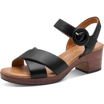 MARCO TOZZI dam 2–28361-46 sandaler, svart, 36 EU MARCO TOZZI dam 2–28361-46 sandaler, svart, 36 EU
