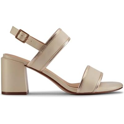 Clarks Ezoria Sling Womens Cream Multi, 3.5 Clarks Ezoria Sling Womens Cream Multi, 3.5