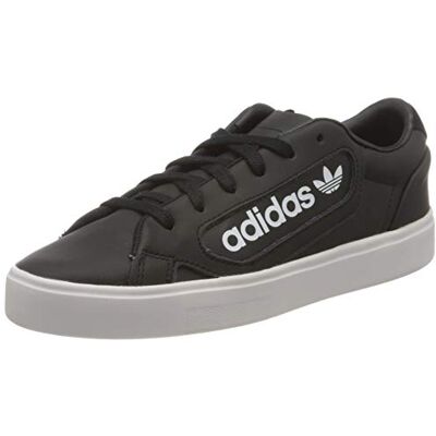 adidas Sleek Super sneakers för kvinnor, Core svart kristall vita skor vit, 40 2/3 EU adidas Sleek Super sneakers för kvinnor, Core svart kristall vita skor vit, 40 2/3 EU