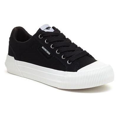 Rocket Dog Raket hund kvinnors Cheery Comfort plysch skum sneaker, Svart1, 37 EU Rocket Dog Raket hund kvinnors Cheery Comfort plysch skum sneaker, Svart1, 37 EU
