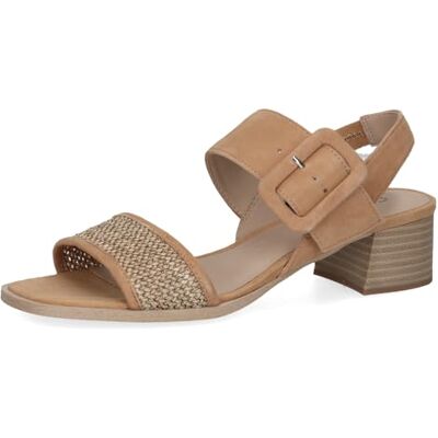CAPRICE Dam 9-28203-42 sandaler med klack, Bark Comb, 40 EU CAPRICE Dam 9-28203-42 sandaler med klack, Bark Comb, 40 EU