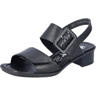 Rieker Damer 62663 sandal, svart, 37 EU Rieker Damer 62663 sandal, svart, 37 EU