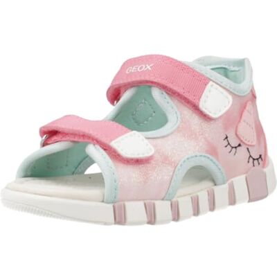 Geox B Sandal IUPIDOO Gir, baby 0–24, lax/vit, 20 EU, Lax vit, 20 EU Geox B Sandal IUPIDOO Gir, baby 0–24, lax/vit, 20 EU, Lax vit, 20 EU