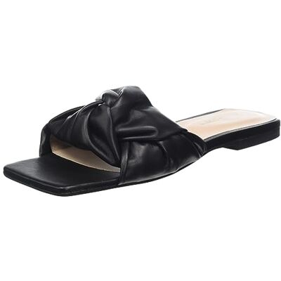L37 HANDMADE SHOES L37 Handgjorda skor dam en mer take slide sandal, svart, 38 EU L37 HANDMADE SHOES L37 Handgjorda skor dam en mer take slide sandal, svart, 38 EU