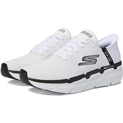Skechers Men's Max Cushioning Premier Ascendant Hands Free Slip-Ins Sneaker, White/Black, 8 X-Wide Skechers Men's Max Cushioning Premier Ascendant Hands Free Slip-Ins Sneaker, White/Black, 8 X-Wide