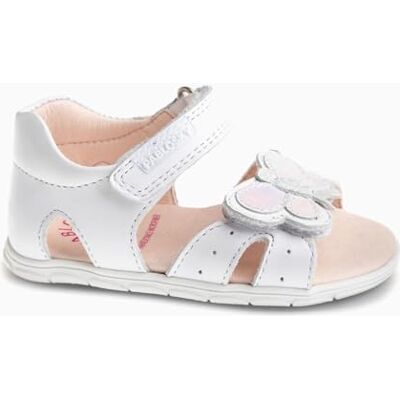 Pablosky ZIG 051500, sandal, Vit, 19 EU Ancho Pablosky ZIG 051500, sandal, Vit, 19 EU Ancho